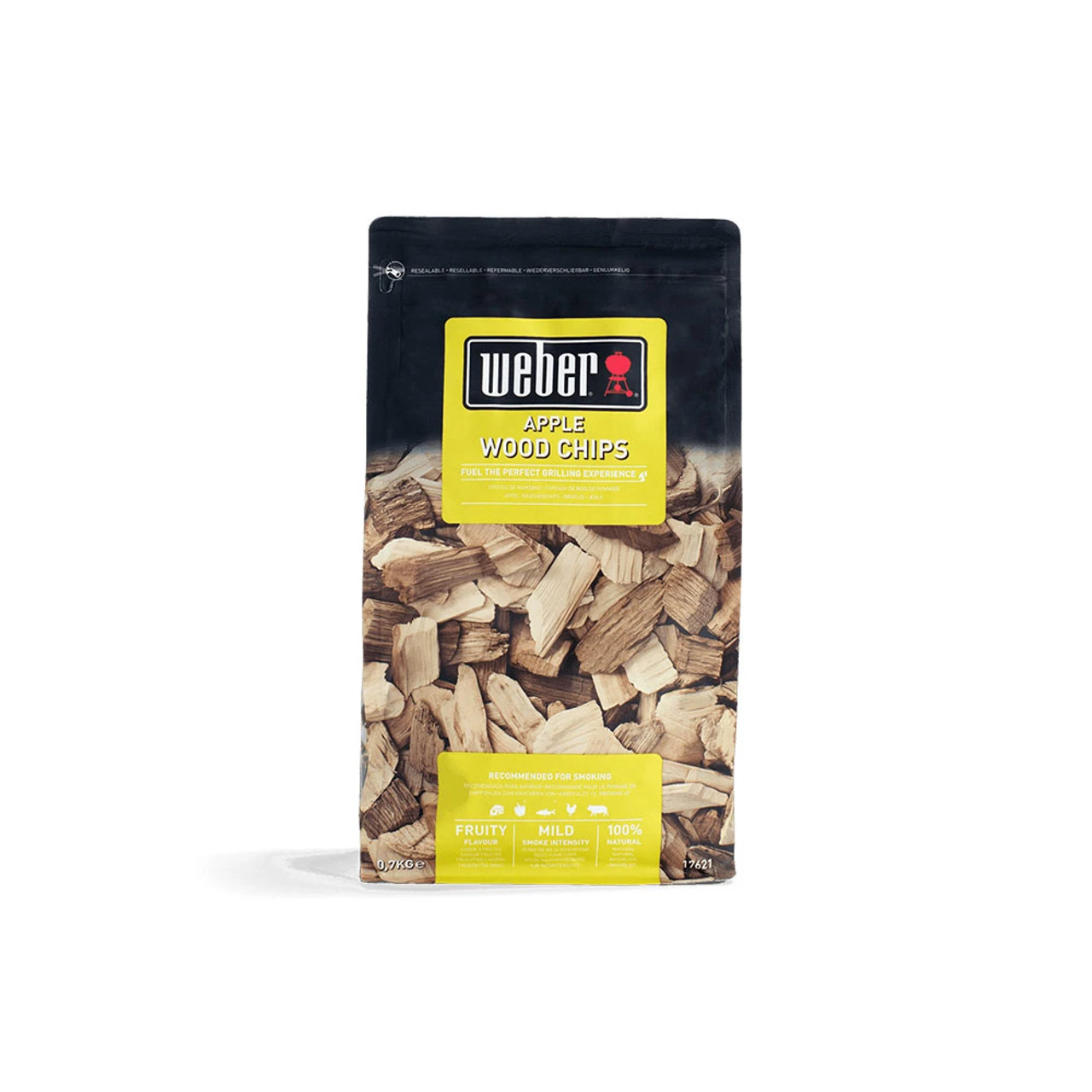 Weber® Apple Wood Chips, (0.7kg) 1 Weber® Apple Wood Chips, (0.7kg)