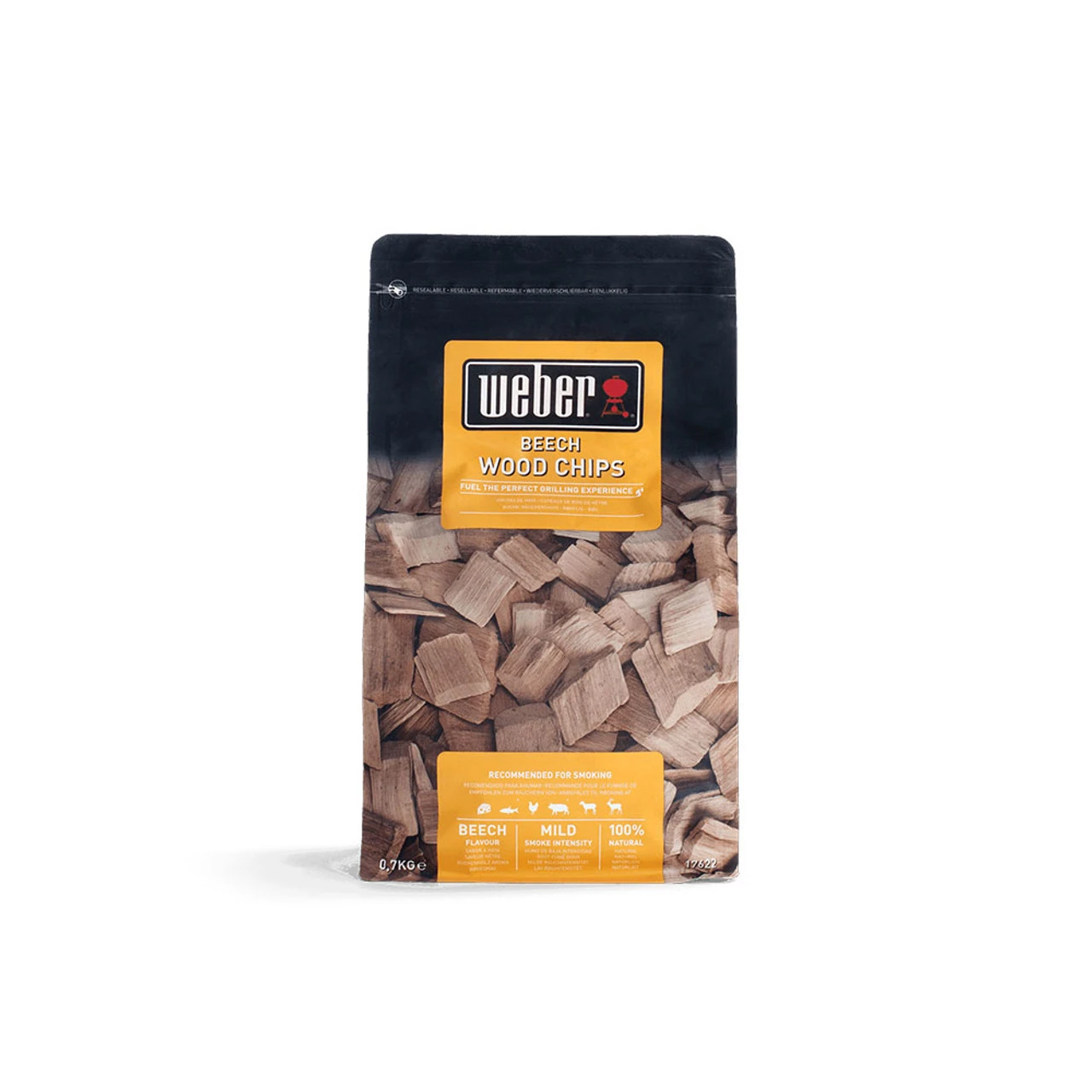 Weber® Beech Wood Chips, (0.7kg) 1 Weber® Beech Wood Chips, (0.7kg)