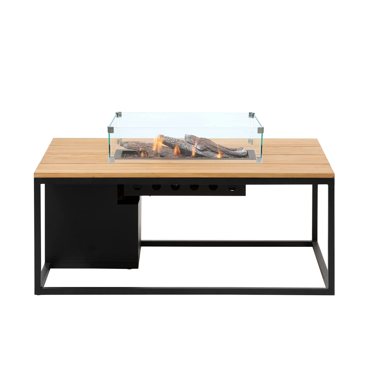 Cosiloft 120 Black And Teak With Glass 1 Cosiloft 120 Black And Teak With Glass