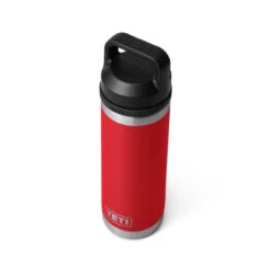 YETI Rambler 18 Oz Chug Bottle - Rescue Red -BBQ Kingdom 18oz chug rr2 45454.1682072959