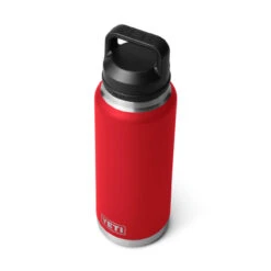 YETI Rambler 36 Oz Bottle - Rescue Red -BBQ Kingdom 36oz chug rr2 36556.1682073258