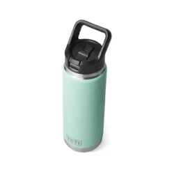 YETI Rambler 26 Oz (760ml) Straw Bottle - Seafoam -BBQ Kingdom 70000001922 4 48449.1677855674