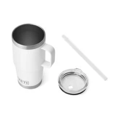 YETI Rambler 25 Oz Straw Mug - White -BBQ Kingdom 70000001925 4 77129.1677855032