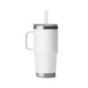 YETI Rambler 25 Oz Straw Mug - White