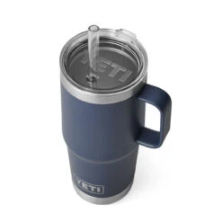 YETI Rambler 25 Oz Straw Mug - Navy -BBQ Kingdom 70000001926 3 91624.1677855250