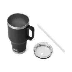 YETI Rambler 35 Oz Straw Mug - Black -BBQ Kingdom 70000001929 4 32595.1677854563