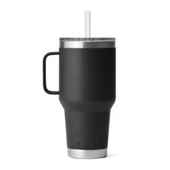 YETI Rambler 35 Oz Straw Mug - Black