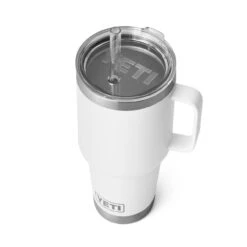 YETI Rambler 35 Oz Straw Mug - White -BBQ Kingdom 70000001930 3 30494.1677854435
