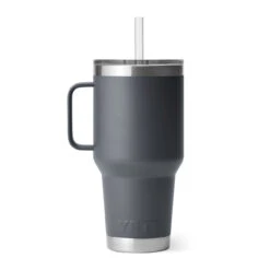 YETI Rambler 35 Oz Straw Mug - Charcoal