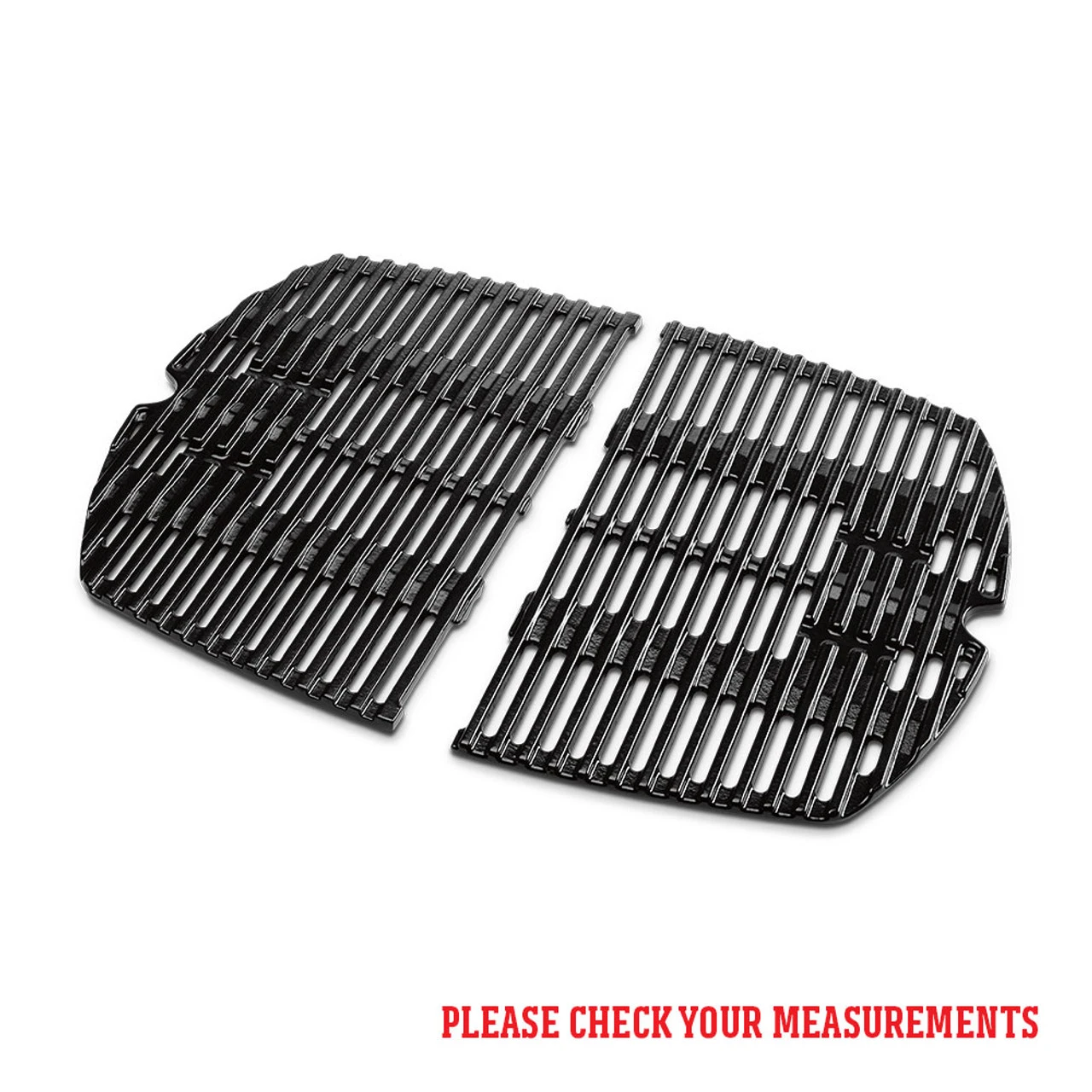 Weber® Porcelain-Enamelled Cast Iron Cooking Grates For Q 200/2000 Series 2 Weber® Porcelain-Enamelled Cast Iron Cooking Grates For Q 200/2000 Series - Image 2