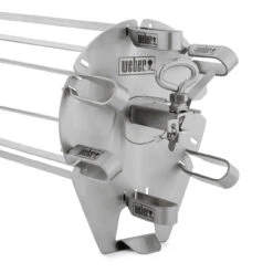 Weber® Crafted Rotisserie Skewer Set -BBQ Kingdom 7675 Close Up 99925.1642412470