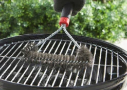 Weber® T Brush (12") 7 Weber® T Brush (12") -BBQ Kingdom Cleaning your charcaol BBQ 38928.1652270633