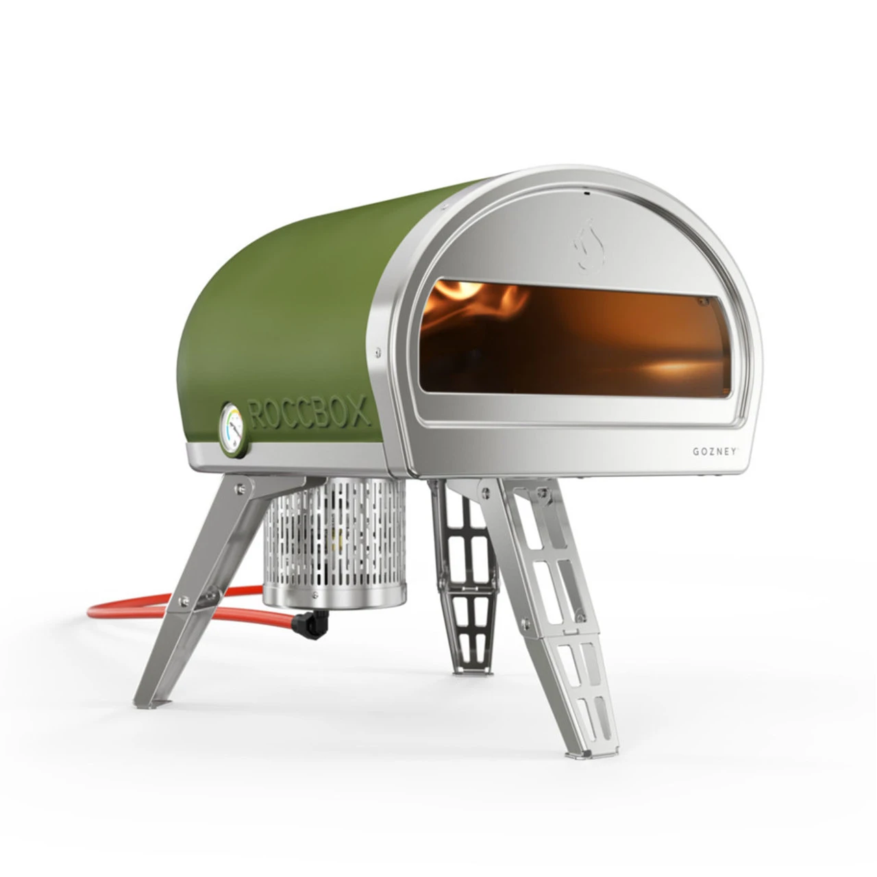 Gozney Roccbox Gas - Olive 1 Gozney Roccbox Gas - Olive