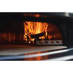 Gozney Dome Wood Rack -BBQ Kingdom Gozney Dome Wood Rack in use 99463.1662803165