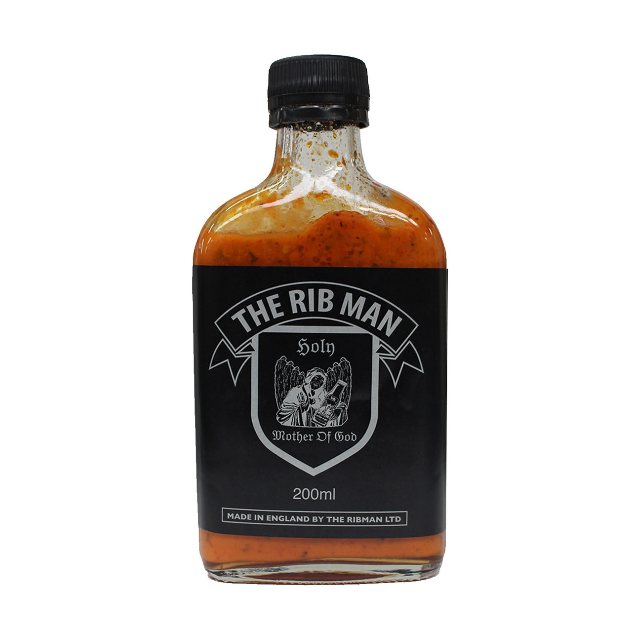 The Rib Man Holy Mother Of God Hot Sauce 200ml 1 The Rib Man Holy Mother Of God Hot Sauce 200ml