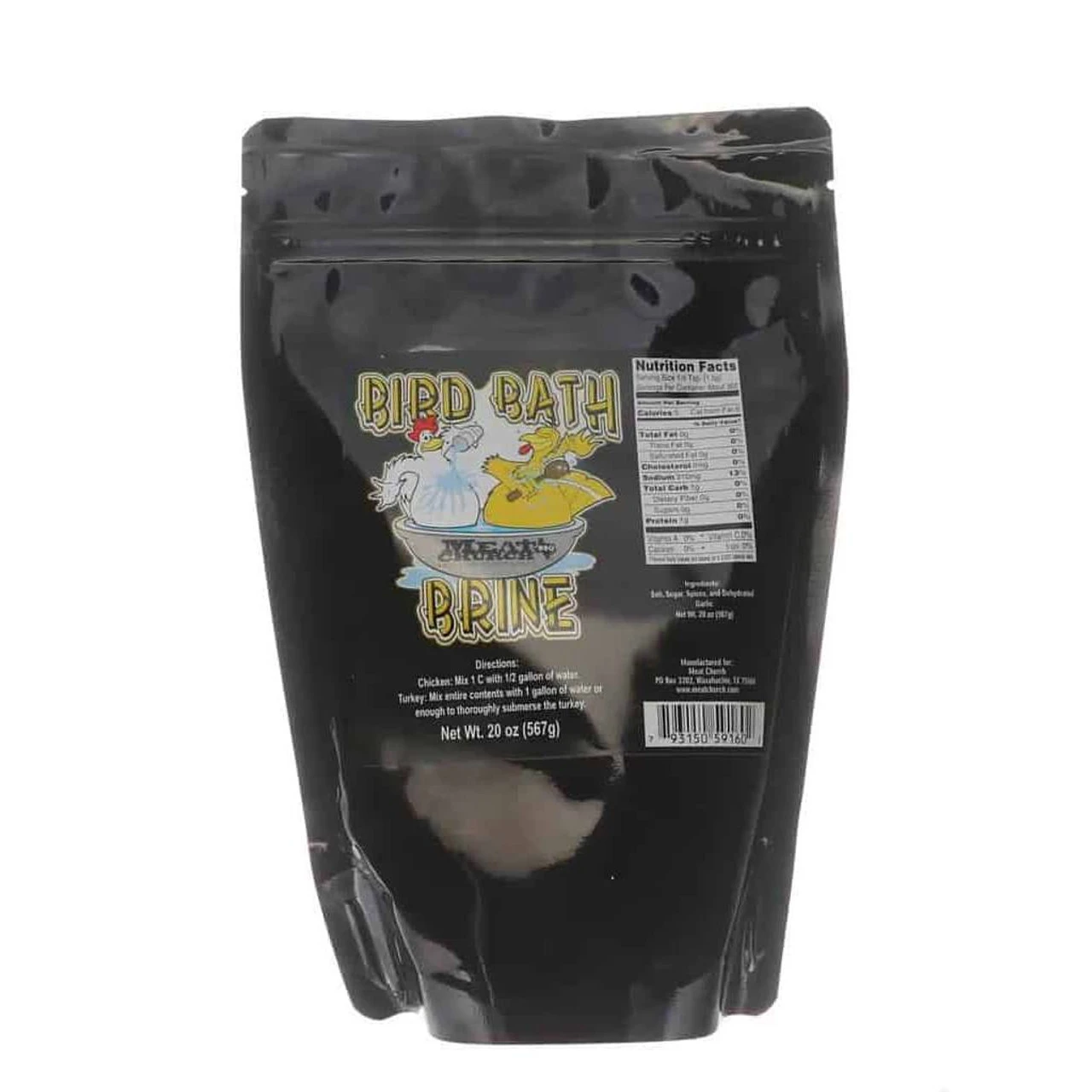 Meat Church ‘Bird Bath’ Poultry Brine – 567g 1 Meat Church ‘Bird Bath’ Poultry Brine – 567g