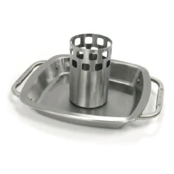 Broil King Stainless Steel Chicken Roaster With Pan