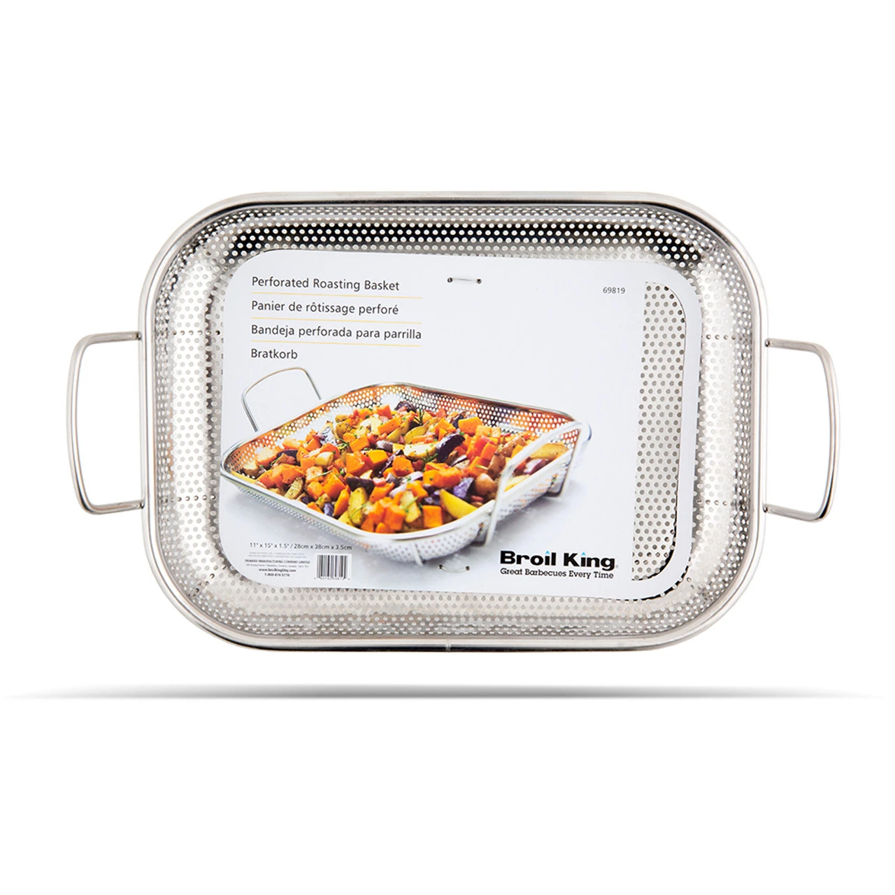 Broil King Stainless Roaster Basket 2 Broil King Stainless Roaster Basket - Image 2