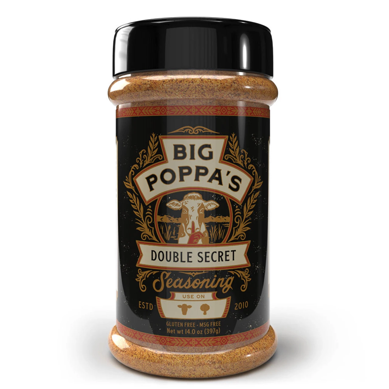 Big Poppa Smokers Double Secret Rub - 396g (14oz) 1 Big Poppa Smokers Double Secret Rub - 396g (14oz)