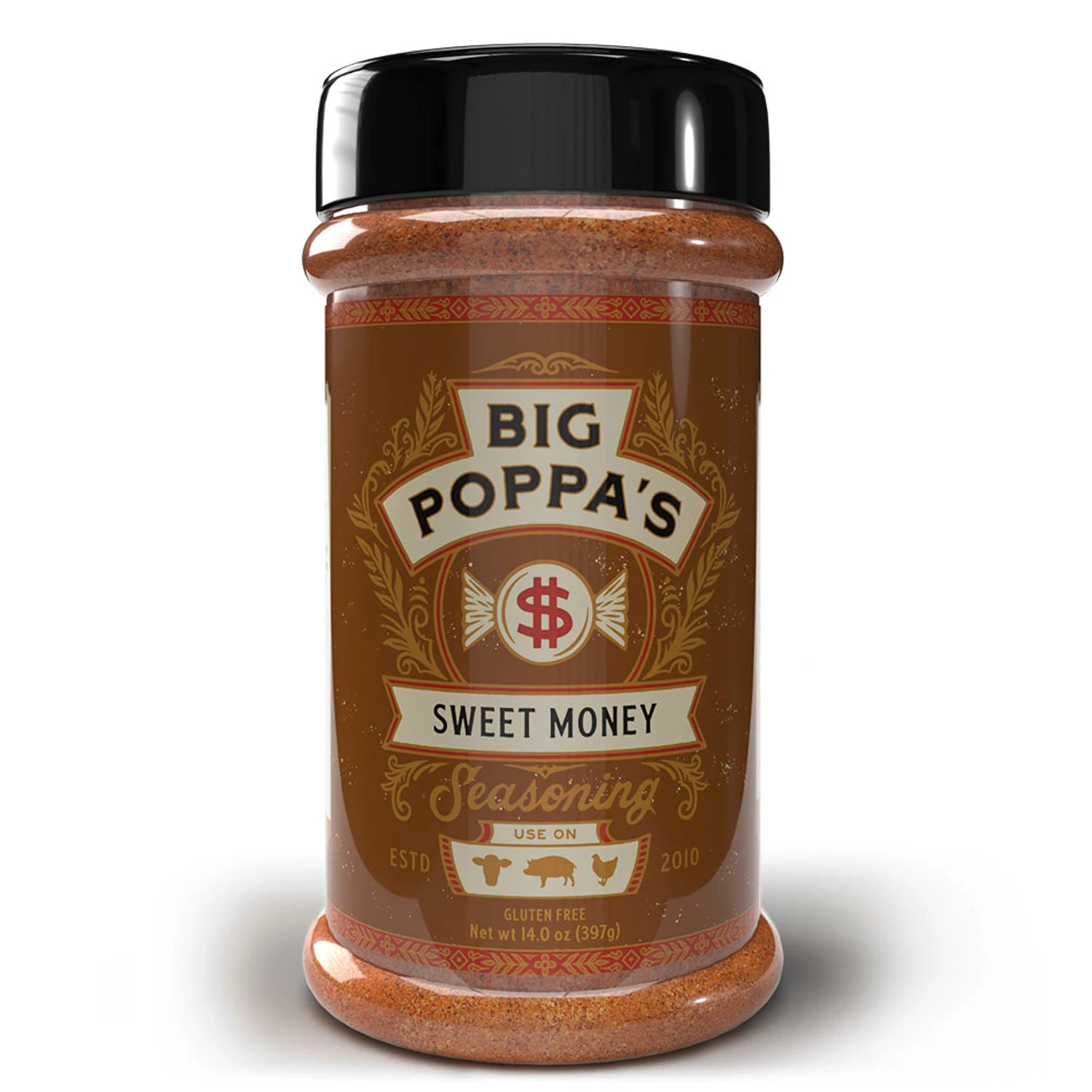 Big Poppa Smokers Sweet Money Rub - 396g (14oz) 1 Big Poppa Smokers Sweet Money Rub - 396g (14oz)