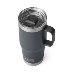 YETI Rambler 20 Oz Travel Mug - Charcoal -BBQ Kingdom Untitled21 18329.1665397719