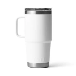 YETI Rambler 20 Oz Travel Mug - White