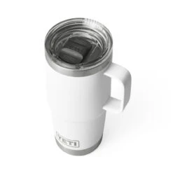 YETI Rambler 20 Oz Travel Mug - White -BBQ Kingdom Untitled37 42682.1674901827