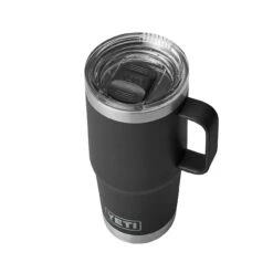 YETI Rambler 20 Oz Travel Mug - Black -BBQ Kingdom Untitled42 32138.1648388933