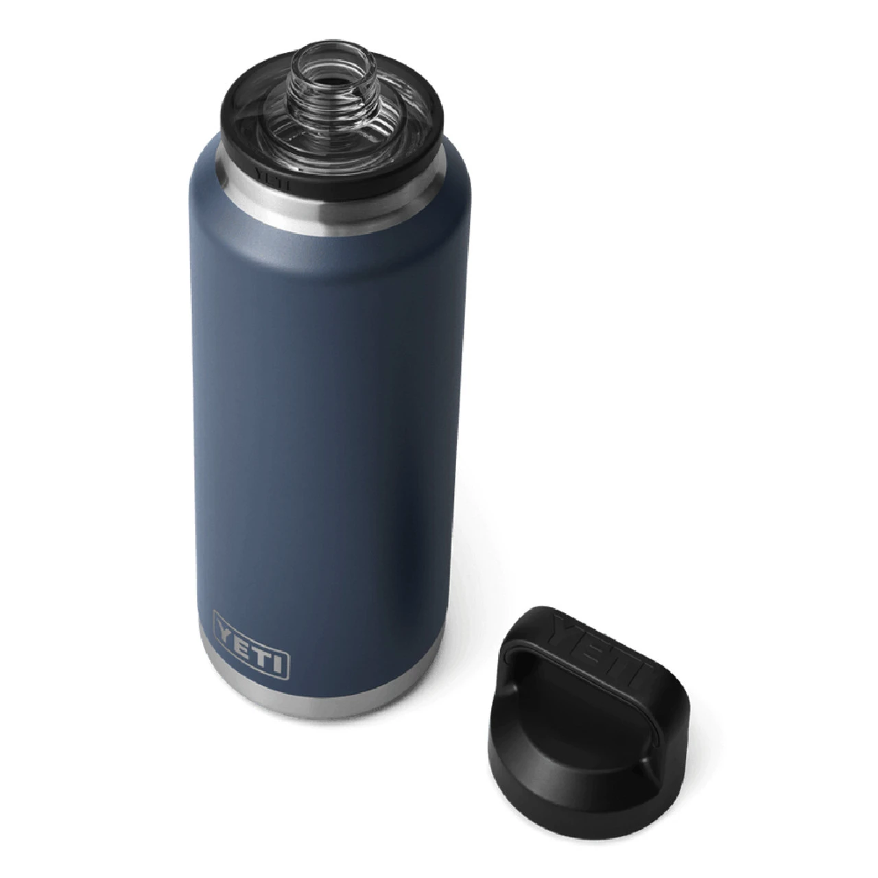 YETI Rambler 46 Oz (1.4l) Chug Bottle - Navy 3 YETI Rambler 46 Oz (1.4l) Chug Bottle - Navy - Image 3
