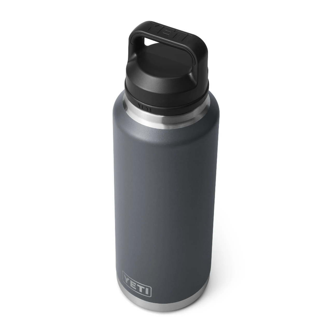 YETI Rambler 46 Oz 1.4l Chug Bottle - Charcoal 3 YETI Rambler 46 Oz 1.4l Chug Bottle - Charcoal - Image 3