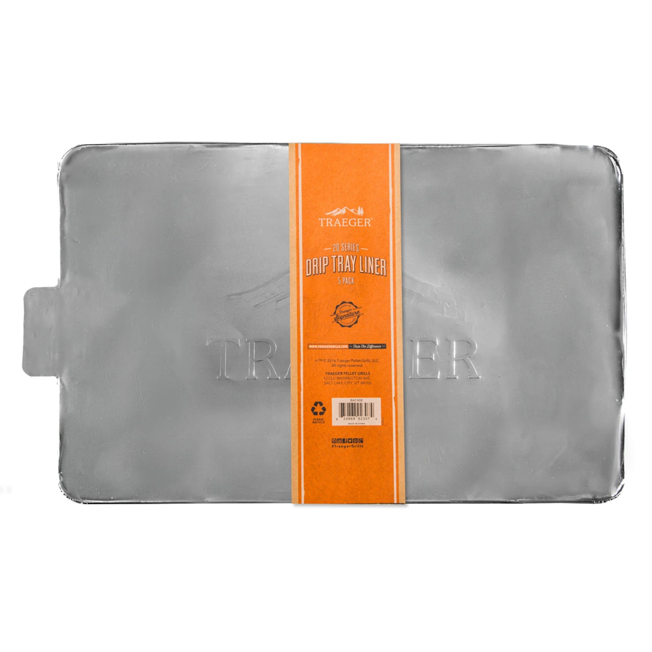 Traeger 20 Series Drip Tray Liner X5 1 Traeger 20 Series Drip Tray Liner X5