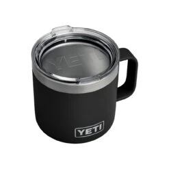 YETI Rambler 14 Oz Mug - Black -BBQ Kingdom Untitled 62439.1637407366