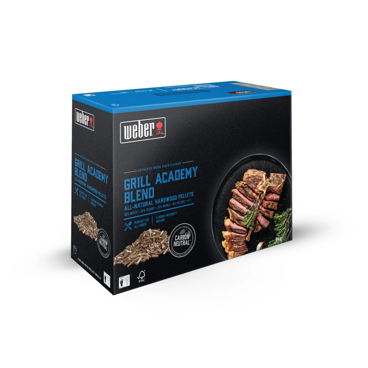 Weber® Grill Academy Blend FSC Wood Pellets, 8kg 1 Weber® Grill Academy Blend FSC Wood Pellets, 8kg