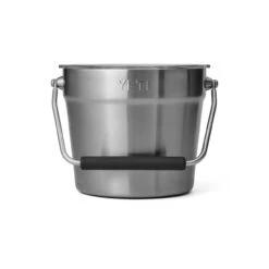 YETI Beverage Ice Bucket - Stainless Steel 11 YETI Beverage Ice Bucket - Stainless Steel -BBQ Kingdom YETI Beverage Ice Bucket Stainless Steel back 07157.1683713582
