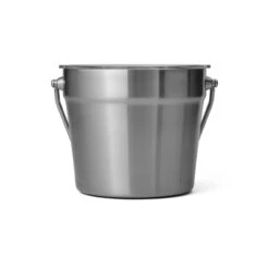 YETI Beverage Ice Bucket - Stainless Steel 10 YETI Beverage Ice Bucket - Stainless Steel -BBQ Kingdom YETI Beverage Ice Bucket Stainless Steel front 77119.1683713580