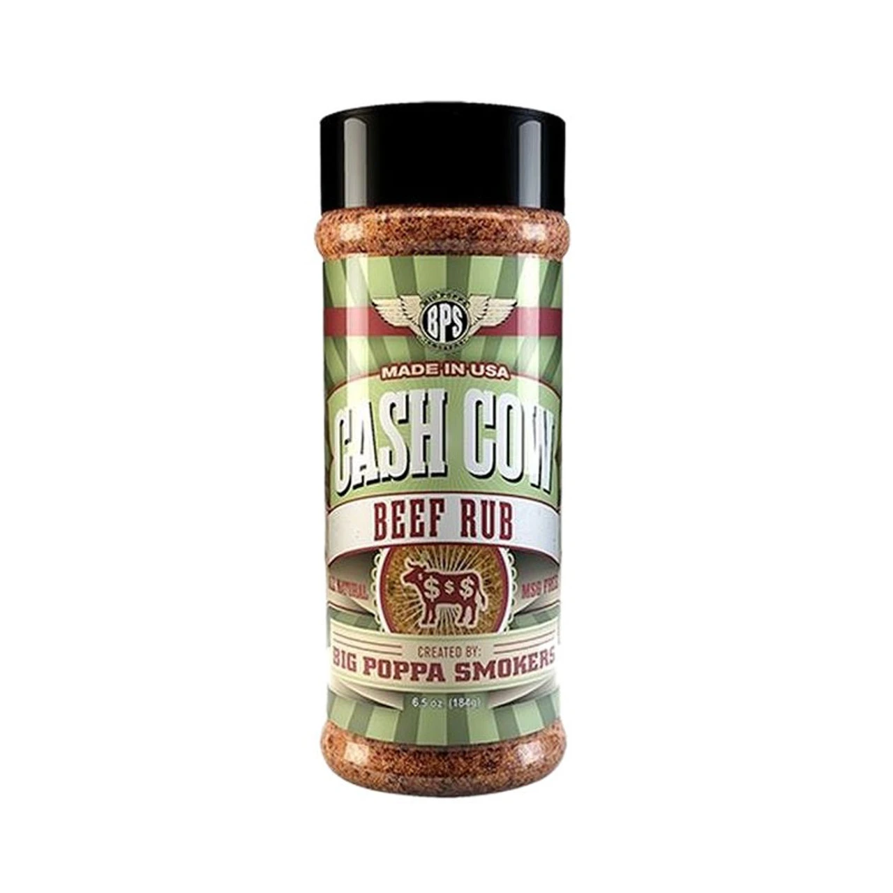 Big Poppa Smokers 'Cash Cow' Rub - 184g (6.5oz) 1 Big Poppa Smokers 'Cash Cow' Rub - 184g (6.5oz)