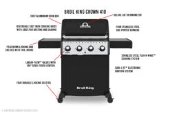 Broil King Crown 410 Gas Barbecue 18 Broil King Crown 410 Gas Barbecue -BBQ Kingdom bk crown 410 69579.1682777243