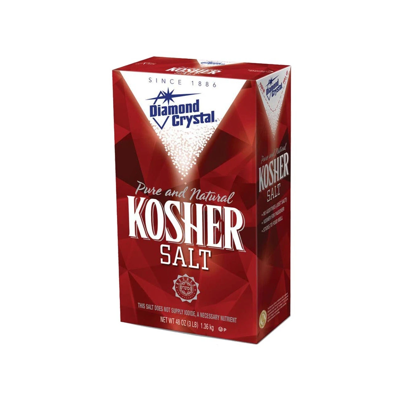 Diamond Crystal Kosher Salt 1.36kg 1 Diamond Crystal Kosher Salt 1.36kg