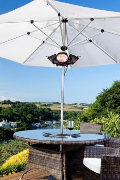 Heatmaster 1800W Umbrella Mount Infrared Patio Heater - Black 5 Heatmaster 1800W Umbrella Mount Infrared Patio Heater - Black -BBQ Kingdom heatmaster 1800w umbrella mount infrared patio heater black 2 69960.1649850390