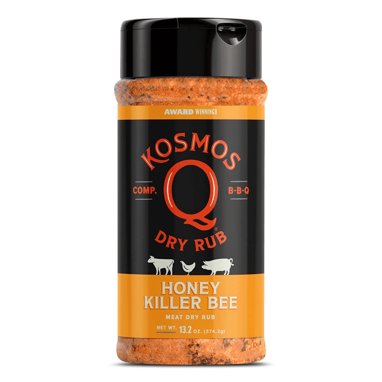 Kosmo's Q 'Killer Bee BBQ Rub - 340g (12oz) 1 Kosmo's Q 'Killer Bee BBQ Rub - 340g (12oz)