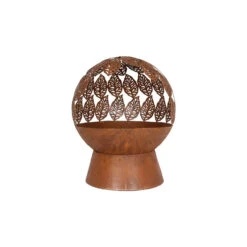 Leaves Globe Firepit