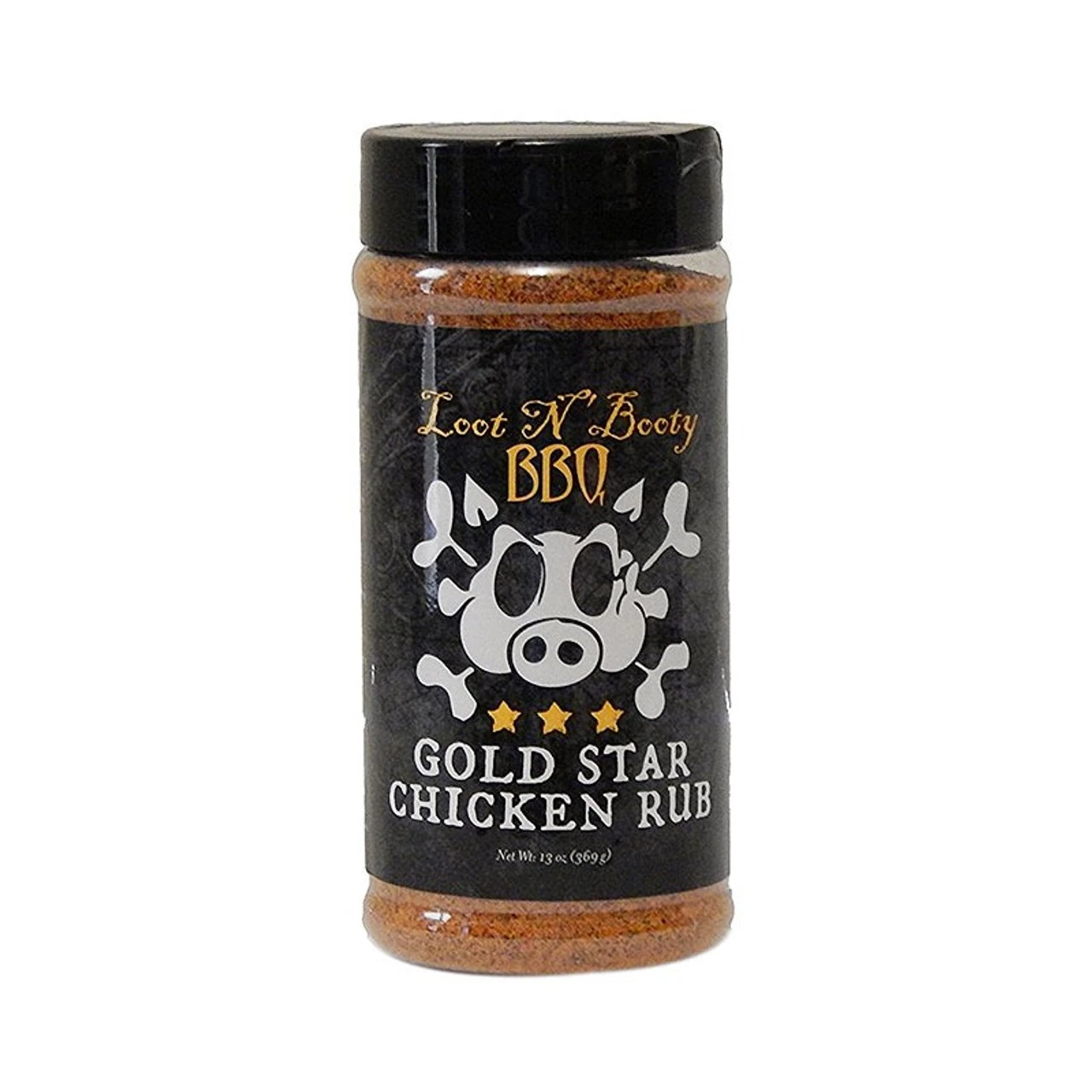 Loot N Booty 'Gold Star' Chicken Rub - 368g (13 Oz)