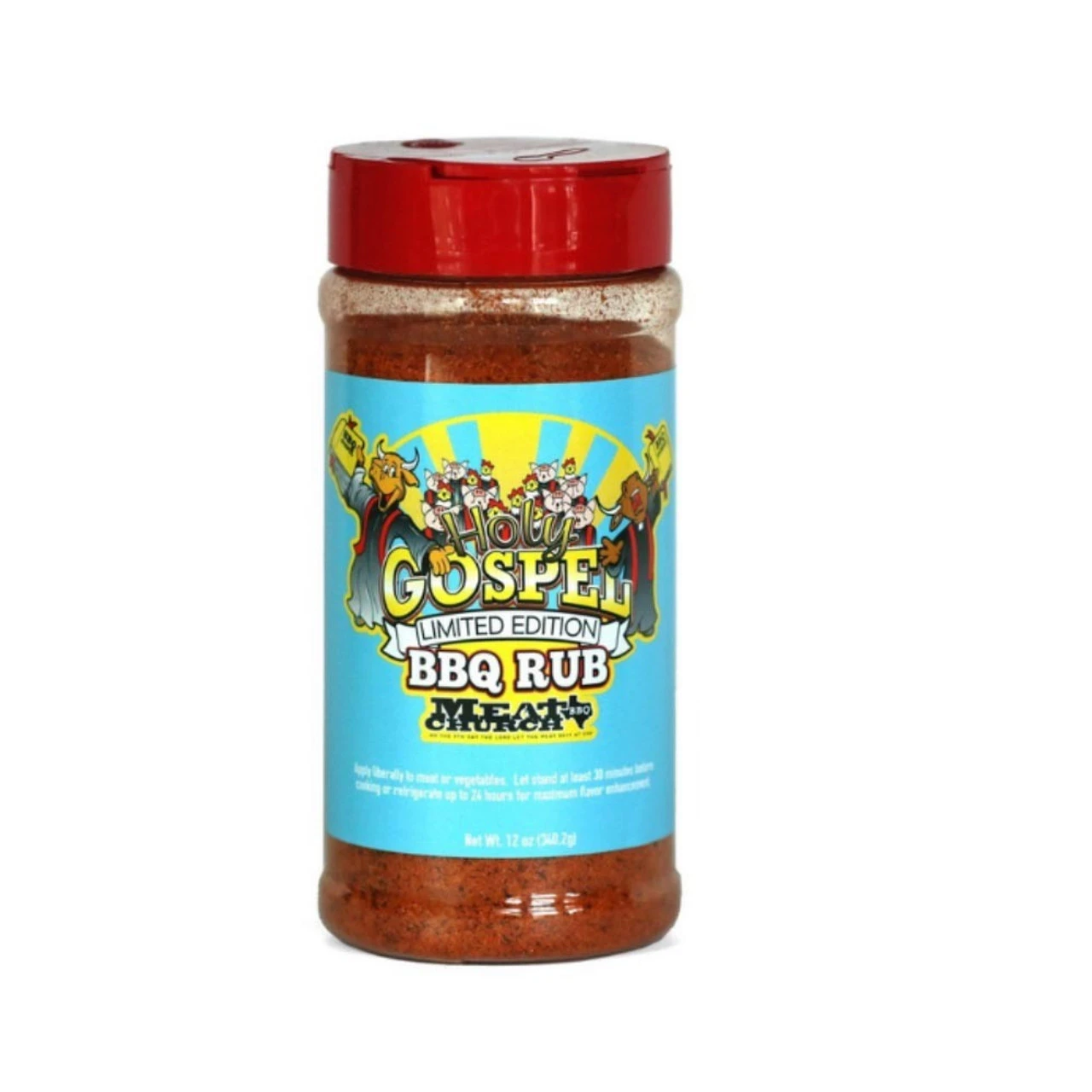 Meat Church ' Holy Gospel' Seasoning - 397g (14 Oz) 1 Meat Church ' Holy Gospel' Seasoning - 397g (14 Oz)
