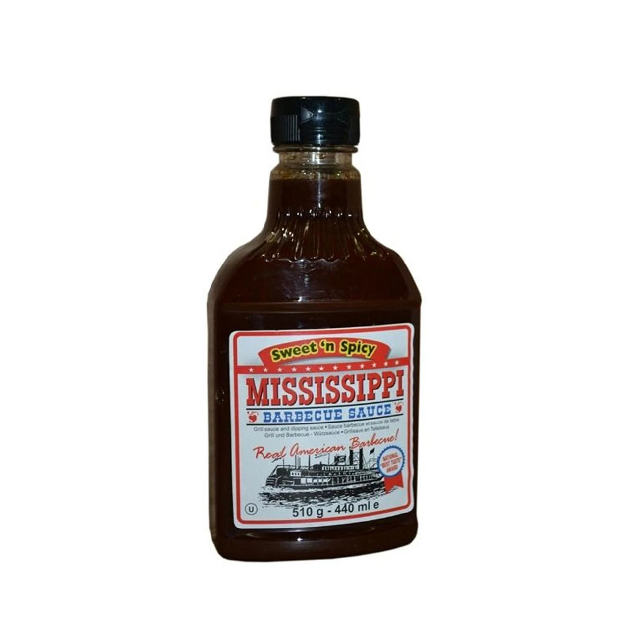 Mississippi Barbecue Sauce Sweet 'N Spicy 510g 1 Mississippi Barbecue Sauce Sweet 'N Spicy 510g