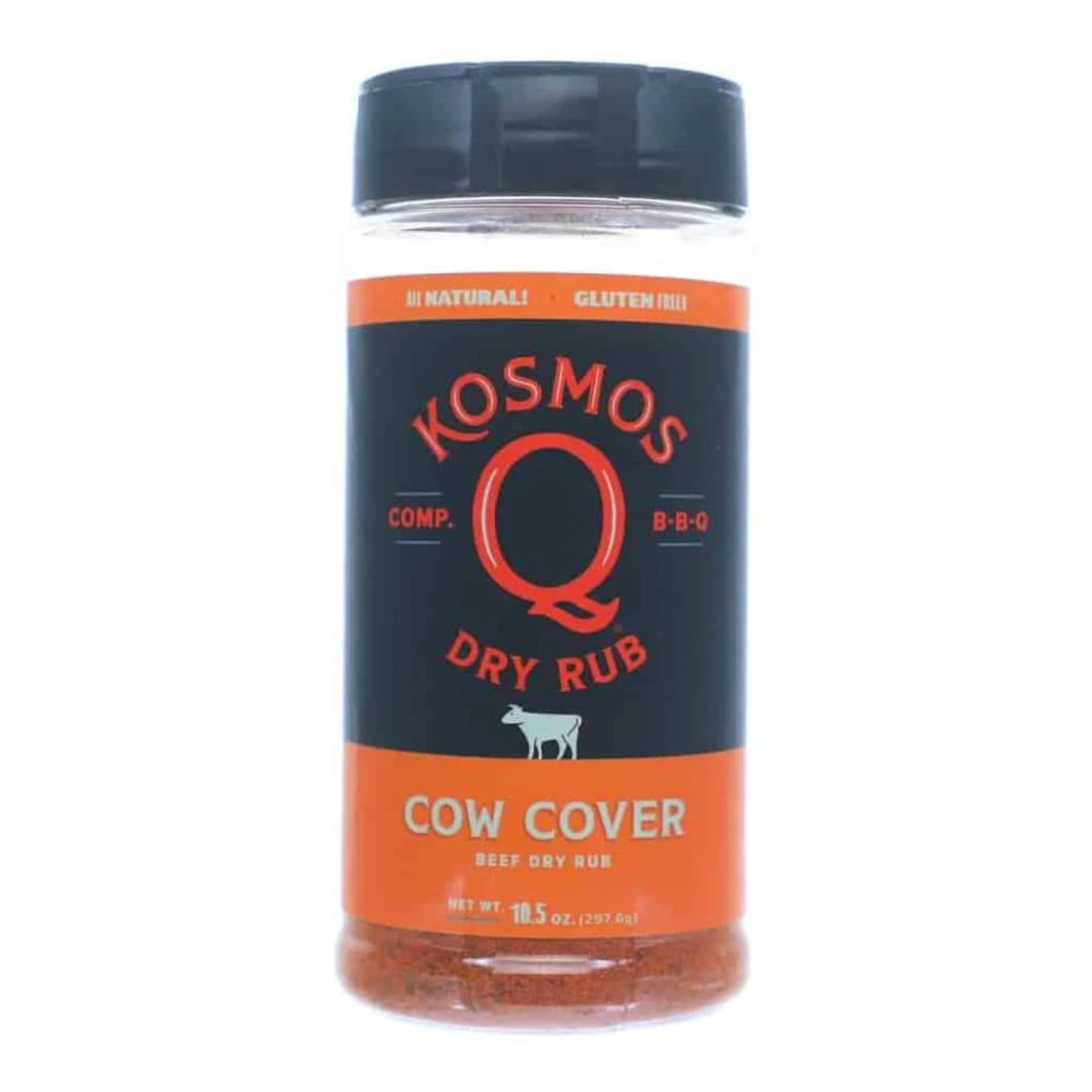 Kosmo's Q 'Cow Cover' BBQ Rub - 310g (10.5oz) 1 Kosmo's Q 'Cow Cover' BBQ Rub - 310g (10.5oz)