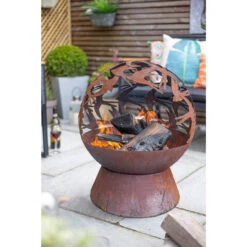 Swallows Globe Firepit 7 Swallows Globe Firepit -BBQ Kingdom swallows globe firepit 2 93889.1649850004