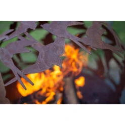 Swallows Globe Firepit 9 Swallows Globe Firepit -BBQ Kingdom swallows globe firepit 4 40757.1649850004