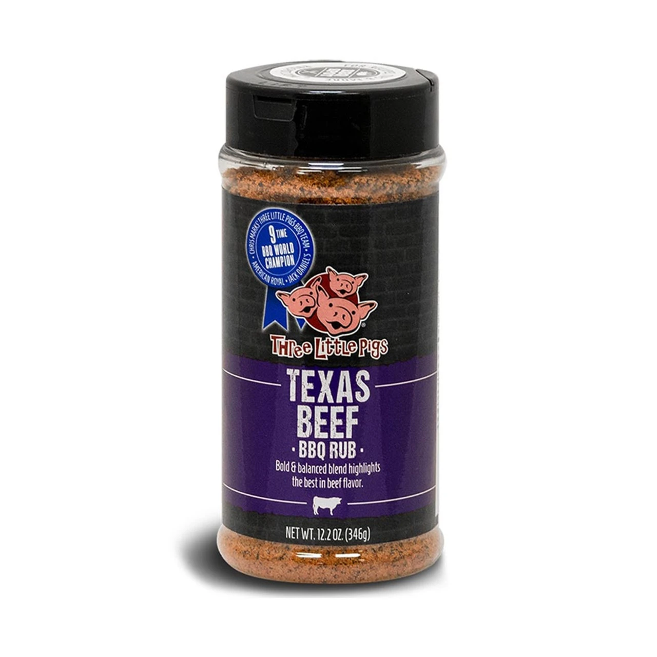 Three Little Pigs BBQ Texas Beef BBQ Rub - 187g (6.6oz) 1 Three Little Pigs BBQ Texas Beef BBQ Rub - 187g (6.6oz)