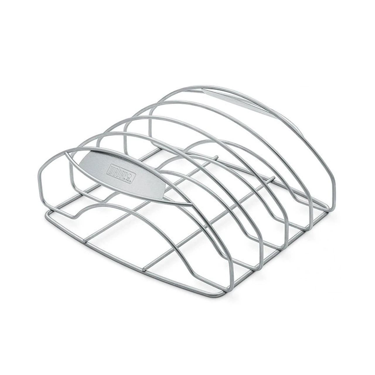 Weber® Large Stainless Steel Rib Rack 1 Weber® Large Stainless Steel Rib Rack