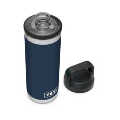 YETI Rambler 18 Oz Chug Bottle - Navy -BBQ Kingdom yeti rambler 18 oz bottle navy 2 53752.1634372883